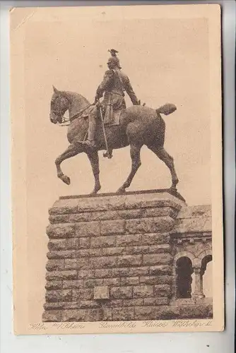 5000 KÖLN, Standbild Kaiser Wilhelm II