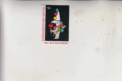 5000 KÖLN, EREIGNIS, Vignette, Bundesgartenschau 1957