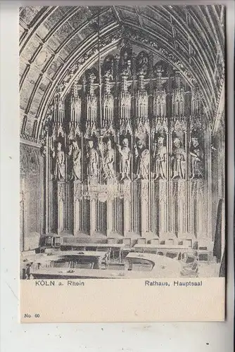 5000 KÖLN, Rathaus, Hauptsaal, 1905