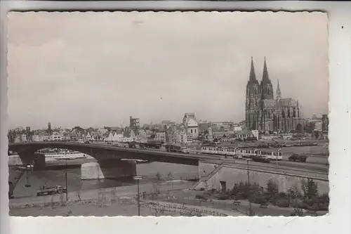 5000 KÖLN - DEUTZ & Deutzer Brücke, 1956