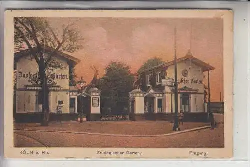 5000 KÖLN, KÖLNER ZOO, Eingang