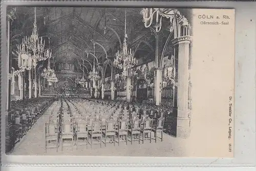5000 KÖLN, Gürzenich, gr. Saal, ca. 1905, Trenkler