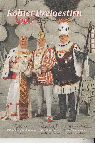 5000 KÖLN, KARNEVAL, Dreigestirn 2009