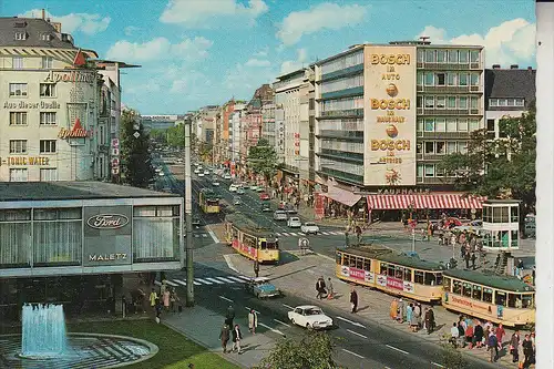 5000 KÖLN, Rudolfplatz, Hohenzollernring, Strassenbahn