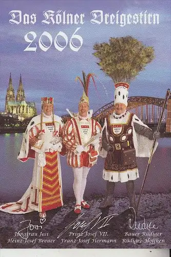 5000 KÖLN, KARNEVAL, Dreigestirn 2006