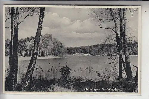 NEUMARK - GROSS GANDERN / GADKOW WIELKI, Schinningsee, 1934