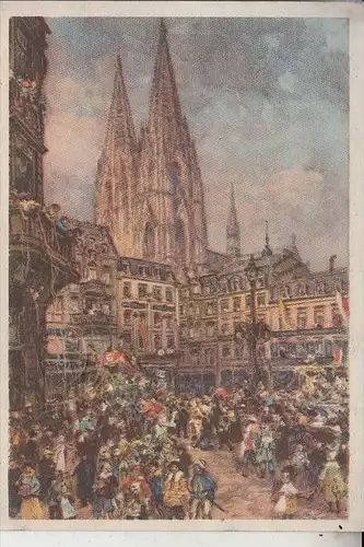 5000 KÖLN, KARNEVAL, Sonder-Ganzsache und Sonderstempel, 1939