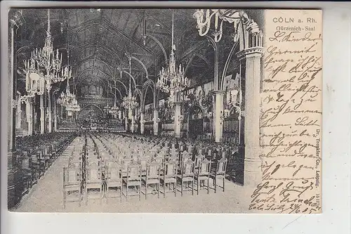 5000 KÖLN, GÜRZENICH, Gürzenich Saal, 1905