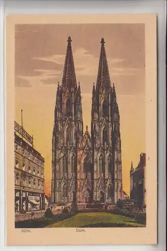 5000 KÖLN, KÖLNER DOM & St. Paul, heute Verkehrsamt der Stadt Köln