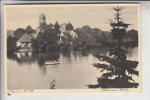 NEUMARK - LAGOW, Schloss und Kirche