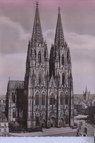 5000 KÖLN, KÖLNER DOM, Dom von der Westseite , Rheingoldserie