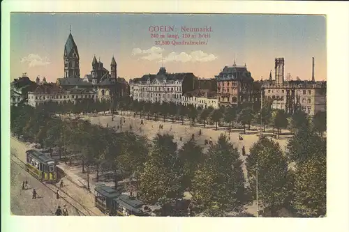 5000 KÖLN, Neumarkt, Strassenbahn - Tram