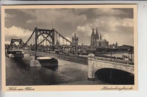 5000 KÖLN, Hindenburgbrücke