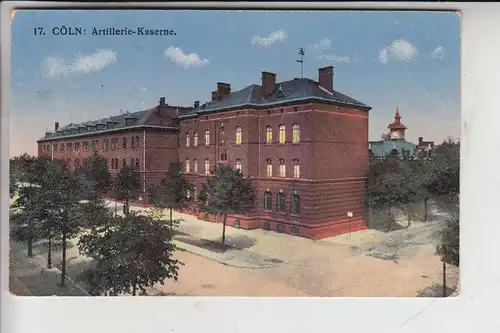 5000 KÖLN, MILITÄR, Artillerie Kaserne1916