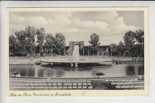 5000 KÖLN - DEUTZ, Tanzbrunnen im Messegelände