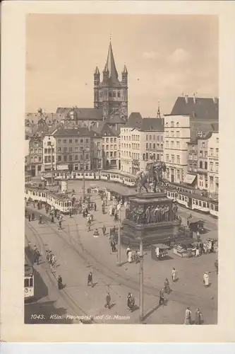 5000 KÖLN, Heumarkt und St. Martin, Strassenbahnen - Trams, Rheingold-Serie