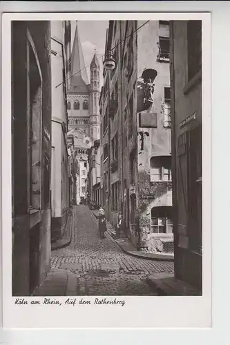 5000 KÖLN, Altstadt, Auf dem Rothenberg