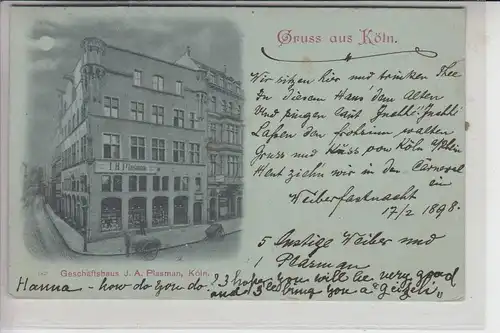 5000 KÖLN, Geschäftshaus J.A.Plasman 1898