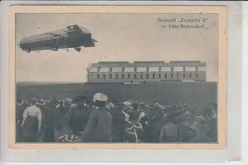 5000 KÖLN - BICKENDORF, Ankunft Zeppelin II