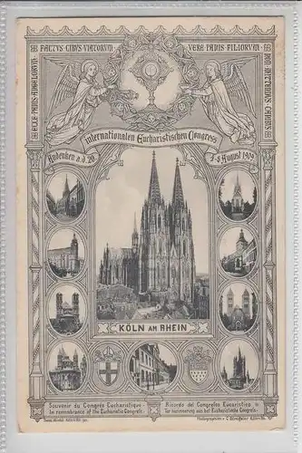 5000 KÖLN, EREIGNIS, 1909 Internationaler Eucharistischer Congress