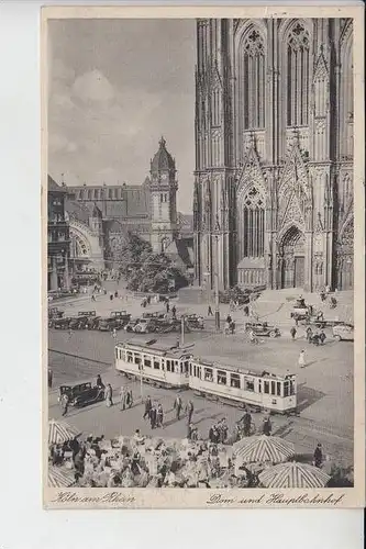 5000 KÖLN, POSTGESCHICHTE, ZWEIKREISSEGMENTSTEMPEL, KÖLN-SÜLZ 17.5.32