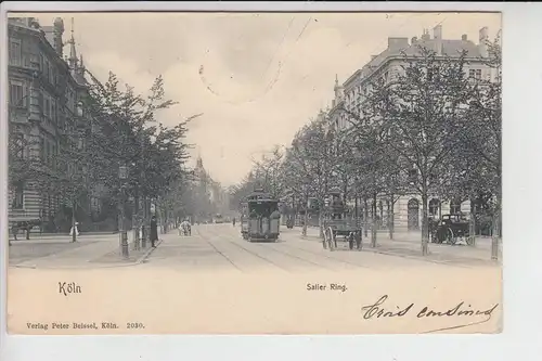 5000 KÖLN, Salier-Ring 1903, Strassenbahn - Tram zum Zoologischen Garten / Flora