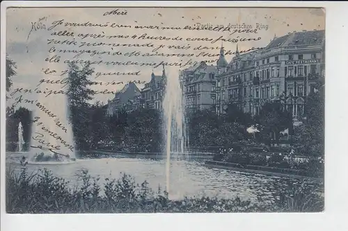 5000 KÖLN, Partie am Deutschen Ring 1905