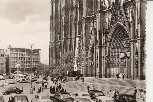 5000 KÖLN, KÖLNER DOM, Südportal 50-er Jahre