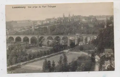 L 1000 LUXEMBURG STADT, CBlick von Fort Thüngen, Verlag Bernhoeft