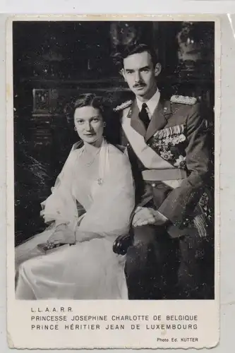 LUXEMBURG - MONARCHIE, Prinz Jean, Prinzessin Josephine Charlotte, Verlag Kutter