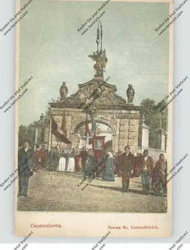 PL 42-200 CZESTOCHOWA, Brama Ks. Lubomirskich, 1922