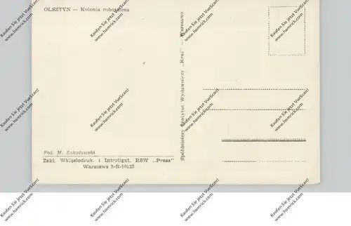 PL - 10-001 OLSZTYN, Kolonia robotnicza