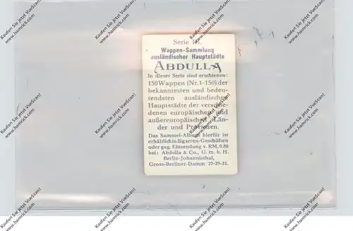 P 1000 LISBOA, Stadtwappen, Abdullah Sammelbild