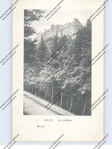 L 9510 WILTZ, Schloss, 1914, deutsche Feldpost