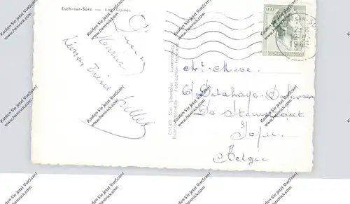 L 9650 ESCH / Sauer, Ruine, 1963