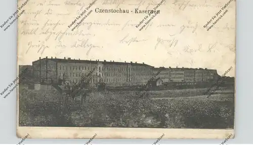PL 42-200 CZESTOCHOWA, 1.Weltkrieg, Kasernen