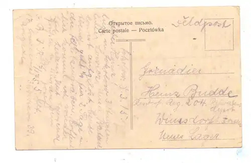 PL 99-400 LOWICZ / LOWITSCH, Kirche und Bernadinen-Kloster, 1915, Feldpost