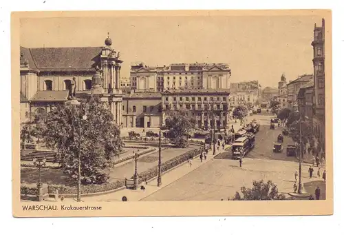 PL 00-001 WARSZAWA, Krakauerstrasse, Tram