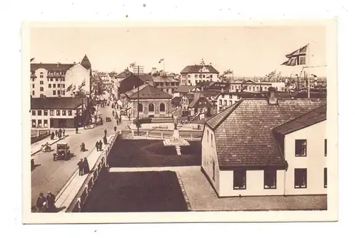 ISLAND / ICELAND - REYKJAVIK, Denkmal Jon Sigurdsson