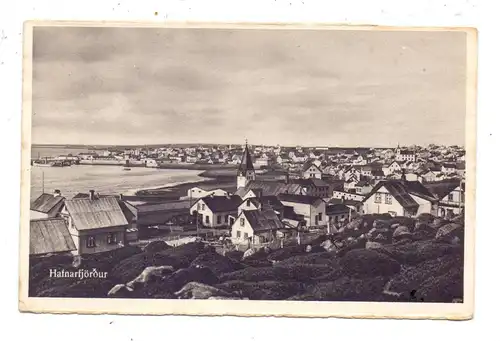 ISLAND - HAFNARFJÖRDUR, Panorama, 1932