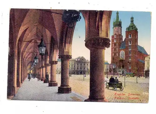 PL 30-000 KRAKOW, Tuchhalle, 1915, Österreichische Zensur