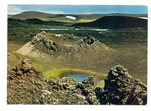 ISLAND, Crater, Veiöivötn area