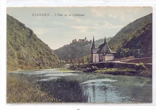 L 9400 VIANDEN, Schloß & Our, Verlag Zenner