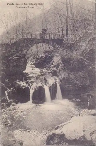 L 6201 CONSDORF, Luxemburger Schweiz, Schiessentümpel, Bellwald