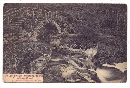 L 6201 CONSDORF, Schiessentümpel, Bellwald # 633