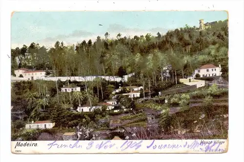 P 9000 MADEIRA, Mountain Village, 1904