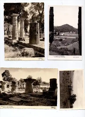 GR 27065 OLYMPIA, 10 AK & 4 Photos