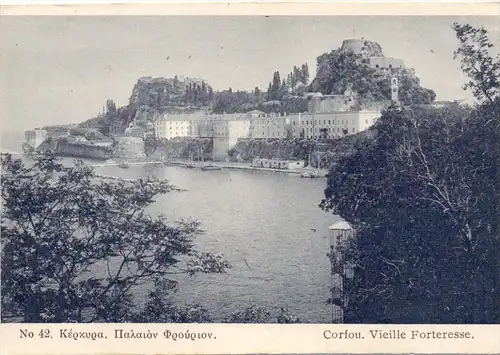 GR 49000 CORFU, Vieille Fortresse, 1934