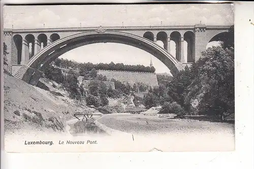 L 1000 LUXEMBURG, Die neue Brücke, Bernhoeft - Lux.