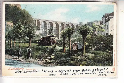 L 1000 LUXEMBURG, Petrusthal, Glaser-Leipzig